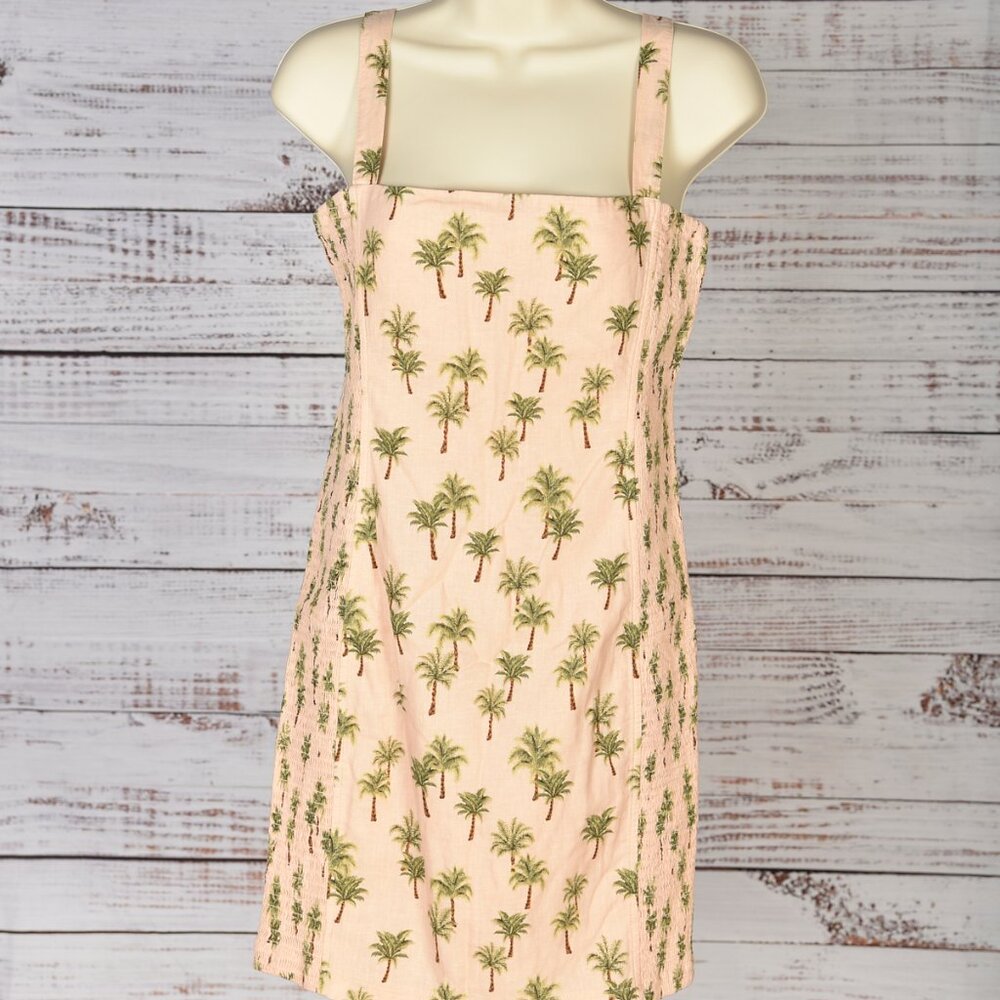 Anthropologie, Robin K, Linen Blend, Fitted, Pencil Dress Size M